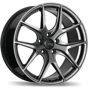 Fast Wheels – FC04 – Grey – 17″x8″ 35mm – All weather Wheels – FC04-1780-65TN+35E726